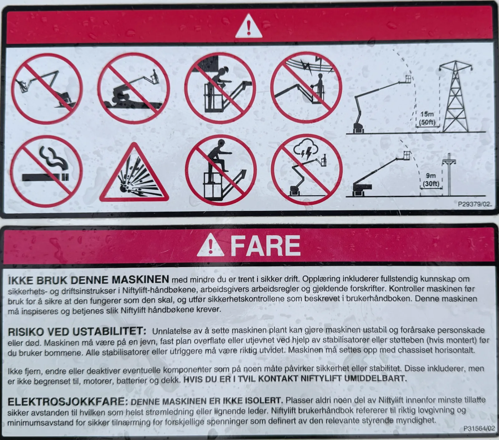 Faremerking